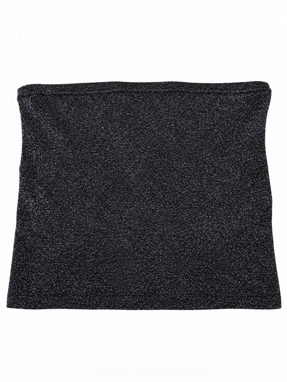 Dkny black metallic sparkle tube top, size medium